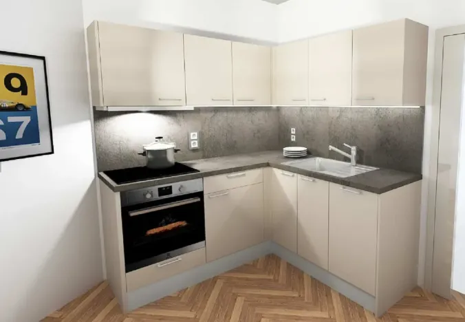 Pronájem bytu 2+kk, Praha - Dolní Počernice, K zámku, 65 m2