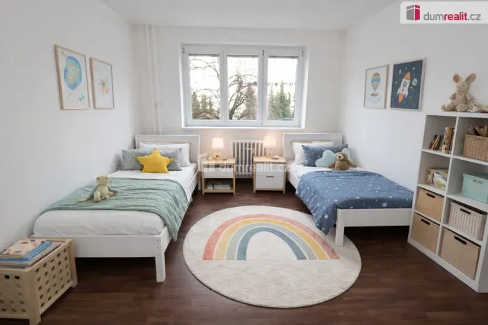 Pronájem bytu 3+1, Praha - Břevnov, Pod Královkou, 65 m2