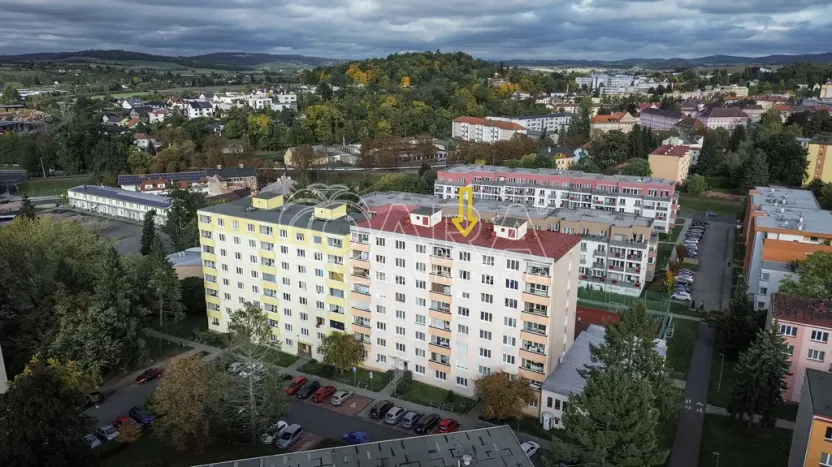 Pronájem bytu 1+kk, Klatovy - Klatovy III, Prusíkova, 19 m2