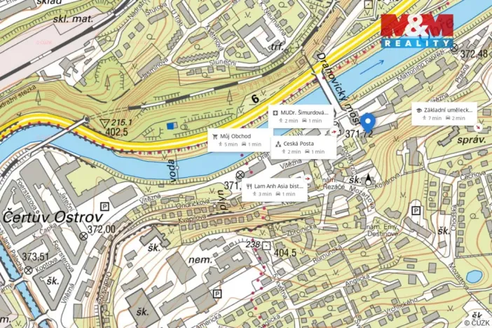 Prodej bytu 2+1, Karlovy Vary - Drahovice, Vítězná, 33 m2