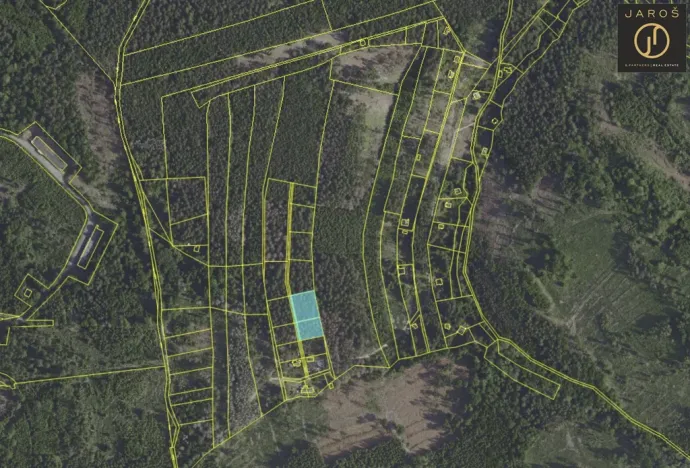 Prodej lesa, Psáry, 2377 m2