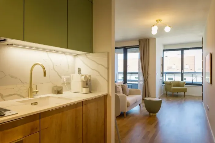 Pronájem bytu 1+1, Praha - Nové Město, Tyršova, 43 m2