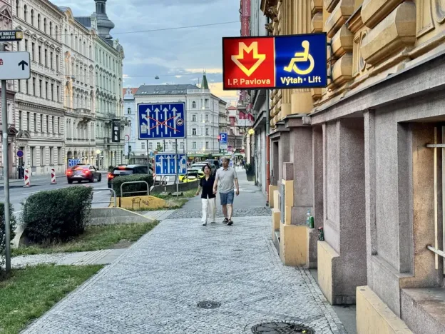 Pronájem bytu 1+1, Praha - Nové Město, Tyršova, 43 m2