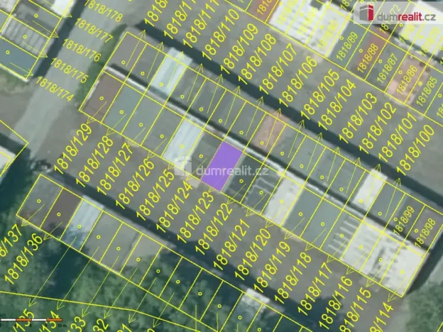 Prodej garáže, Kaplice, 18 m2