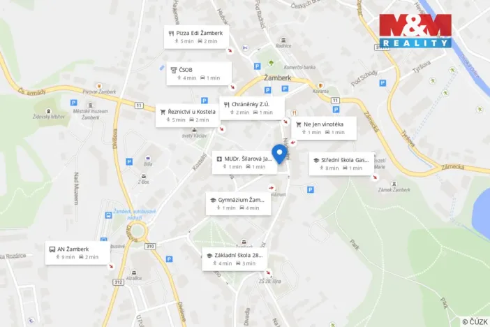 Pronájem bytu 2+kk, Žamberk, Nádražní, 95 m2