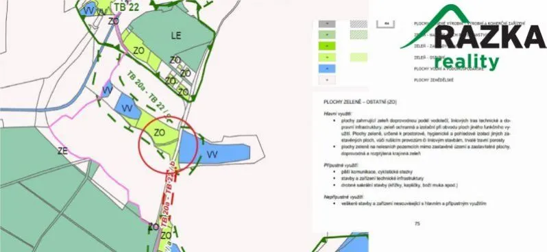 Prodej komerčního pozemku, Bor, 1427 m2