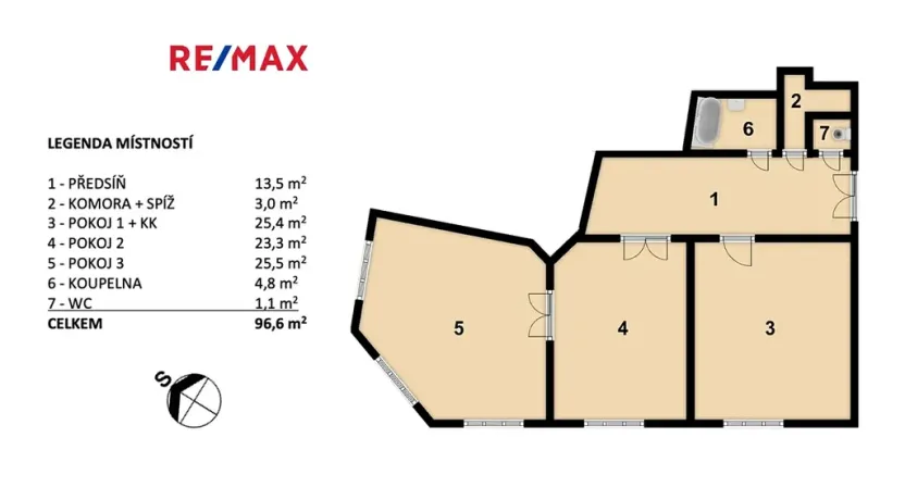 Prodej bytu 3+kk, Praha - Vinohrady, Boleslavská, 96 m2