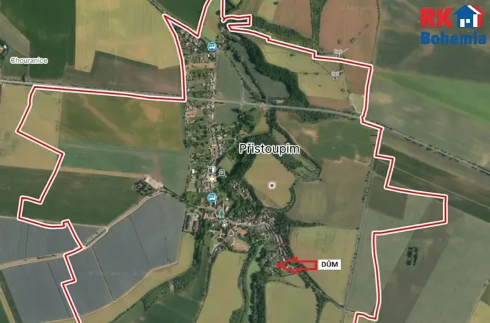 Pronájem bytu 2+kk, Přistoupim, 41 m2