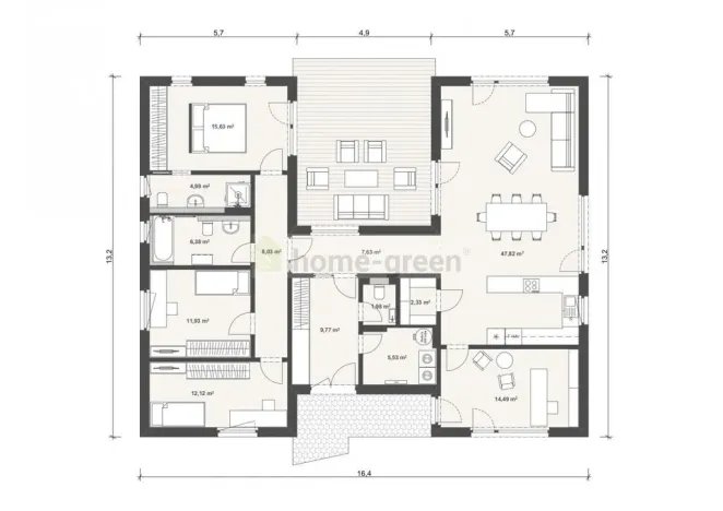 Prodej pozemku pro bydlení, Veverské Knínice, 1429 m2