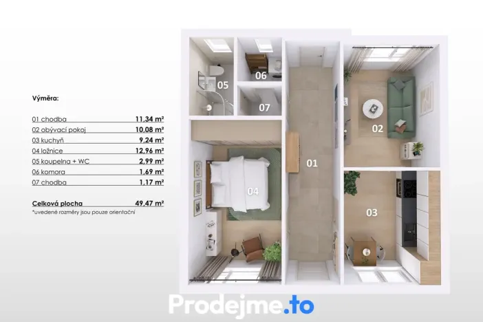 Prodej rodinného domu, Horní Němčí, 50 m2
