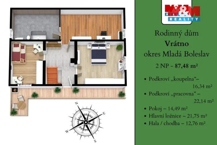 Prodej rodinného domu, Vrátno, 149 m2