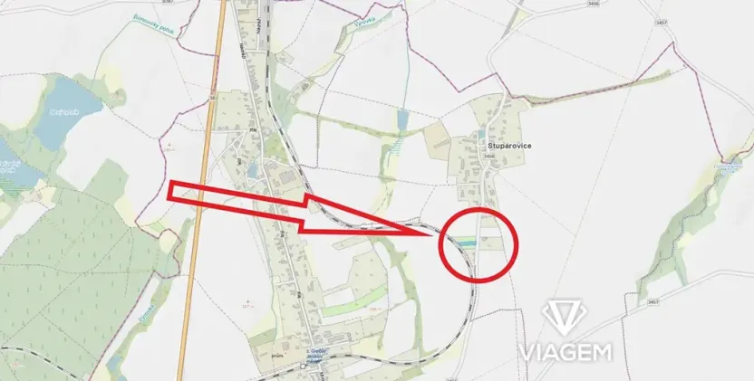 Prodej podílu zahrady, Golčův Jeníkov, 465 m2