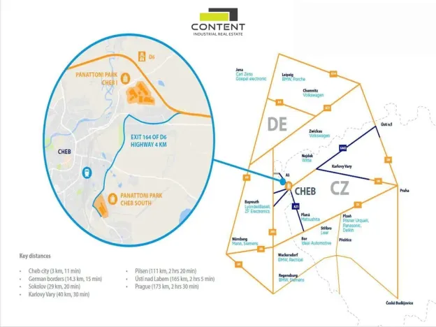 Pronájem výrobních prostor, Cheb, Podhradská, 22600 m2