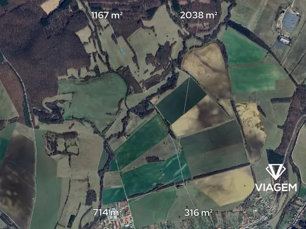 Prodej pole, Záhorovice, 4235 m2