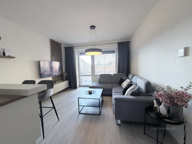 Pronájem bytu 2+kk, Brno - Žebětín, Chvalovka, 44 m2