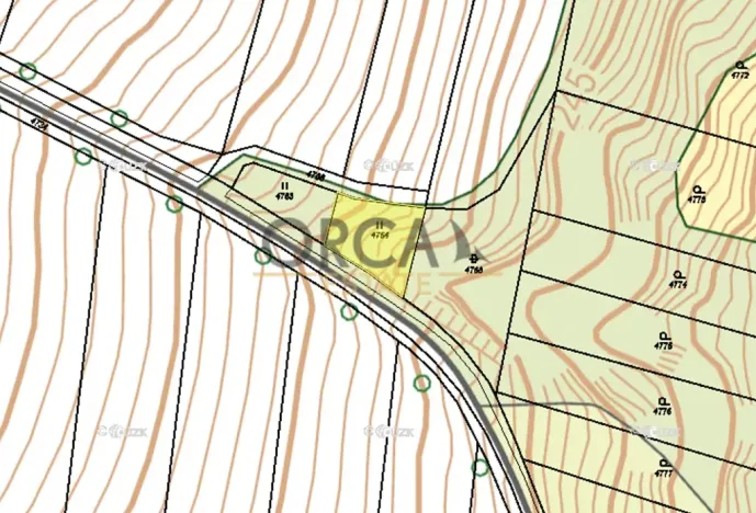 Prodej louky, Březolupy, 1729 m2