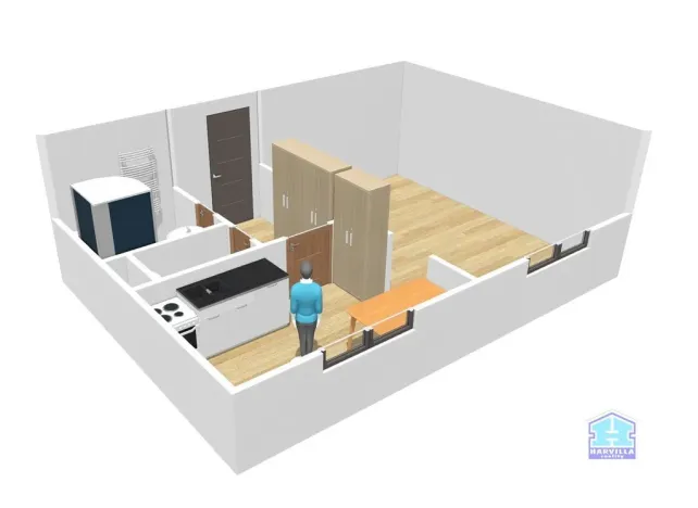Prodej bytu 1+1, Stříbro, Na Vyhlídce, 33 m2