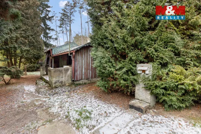 Prodej zahrady, Praha, K dobré vodě, 595 m2