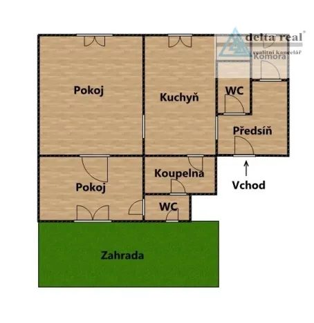 Prodej bytu 2+1, Šumperk, Reissova, 67 m2