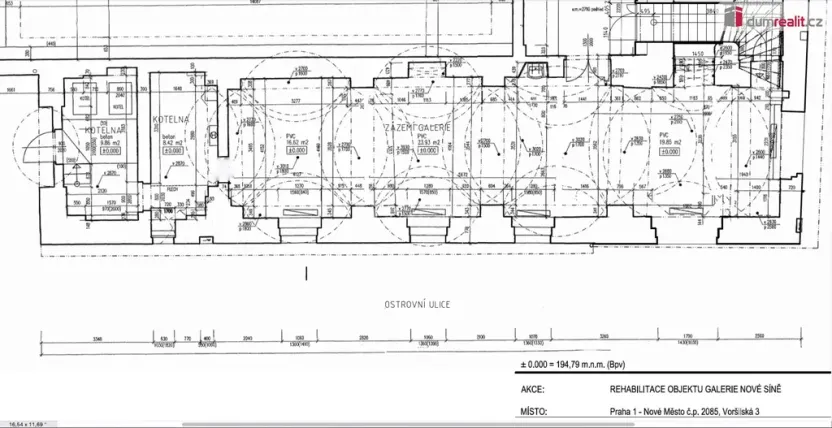 Pronájem obchodního prostoru, Praha - Nové Město, Voršilská, 80 m2