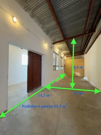 Pronájem skladu, Česká Lípa, U Katovny, 120 m2