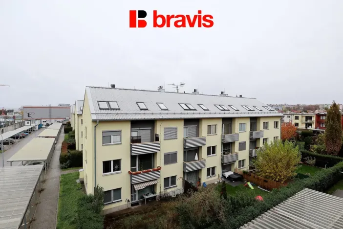Pronájem bytu 2+kk, Brno - Slatina, Šmahova, 64 m2