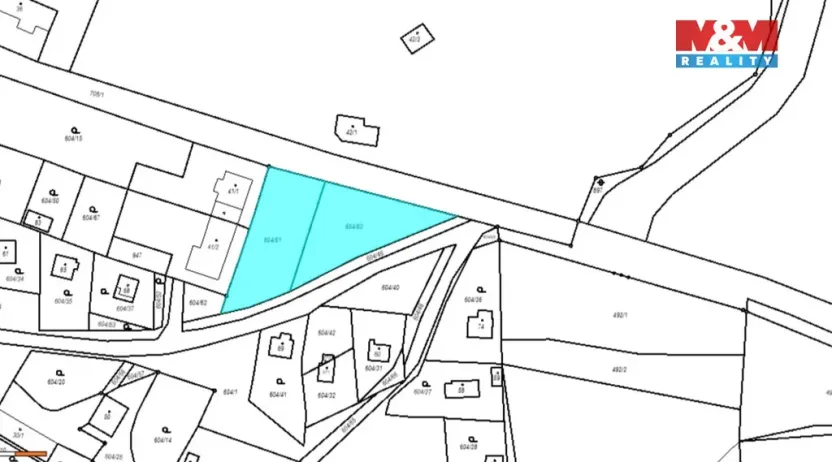 Prodej pozemku pro bydlení, Plánice - Zbyslav, 1734 m2
