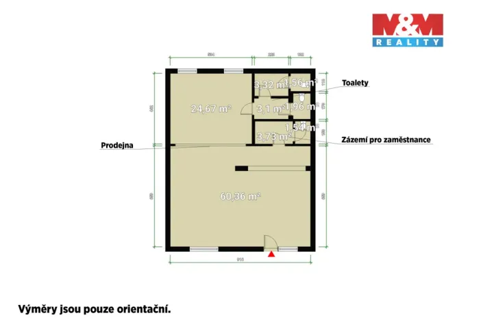 Pronájem obchodního prostoru, Plzeň - Východní Předměstí, Slovanská, 100 m2