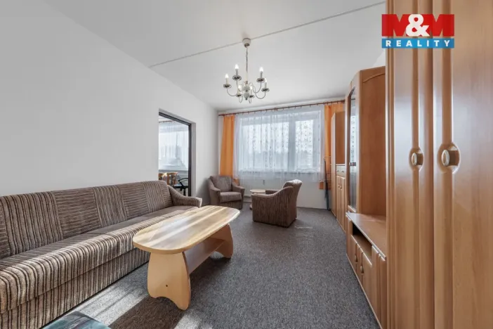 Pronájem bytu 1+1, Karlovy Vary, Konečná, 37 m2