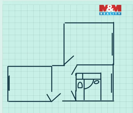 Prodej bytu 2+1, Sokolov, Marie Majerové, 50 m2