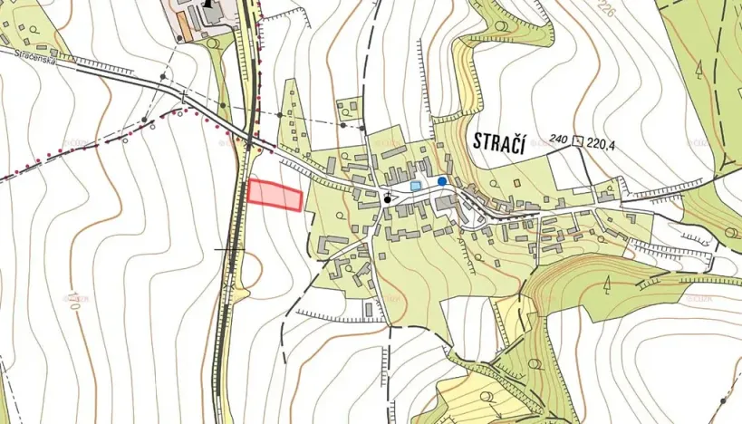 Prodej podílu pozemku pro bydlení, Štětí, 1000 m2