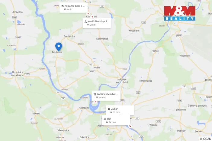 Prodej pozemku pro bydlení, Chrášťany - Doubrava, 1655 m2