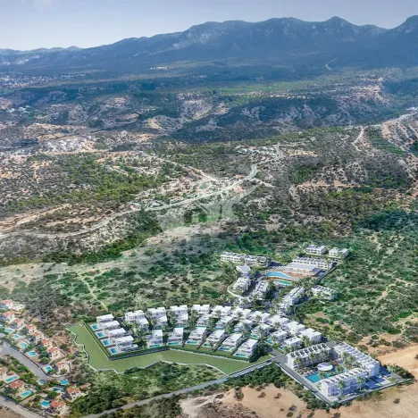 Prodej bytu 1+kk, Agios Amvrosios Keryneias, Kypr, 38 m2