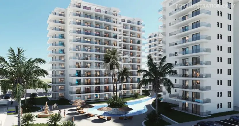 Prodej bytu 3+kk, Trikomo, Kypr, 80 m2