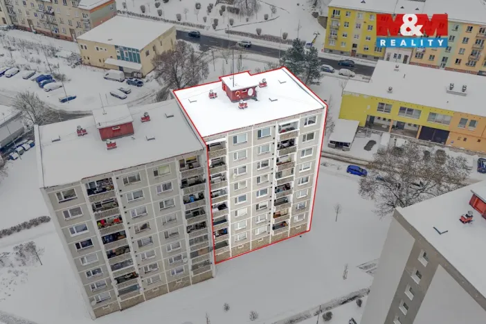 Prodej bytu 2+1, Kraslice, Hradební, 64 m2