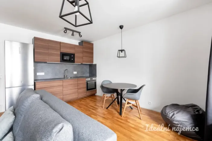 Pronájem bytu 1+kk, Praha - Hloubětín, Waltariho, 37 m2
