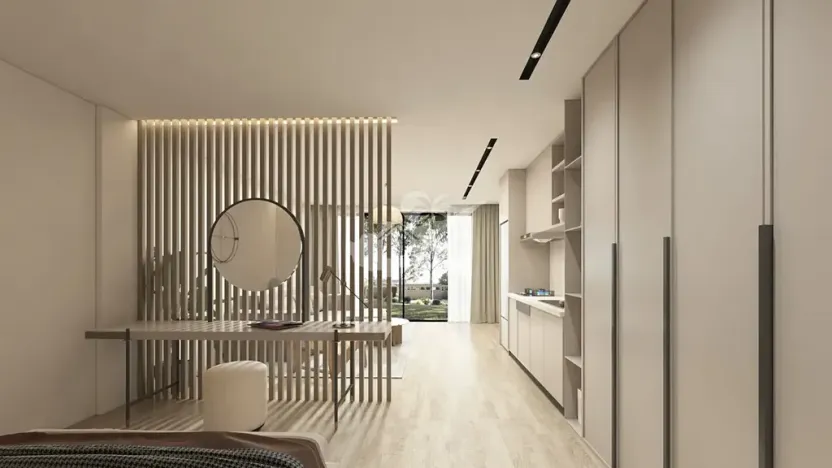 Prodej bytu 1+kk, Agios Amvrosios Keryneias, Kypr, 45 m2