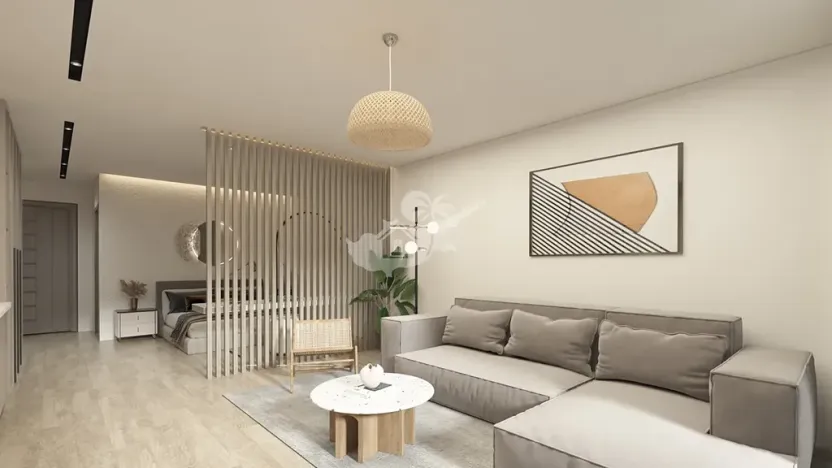 Prodej bytu 1+kk, Agios Amvrosios Keryneias, Kypr, 45 m2