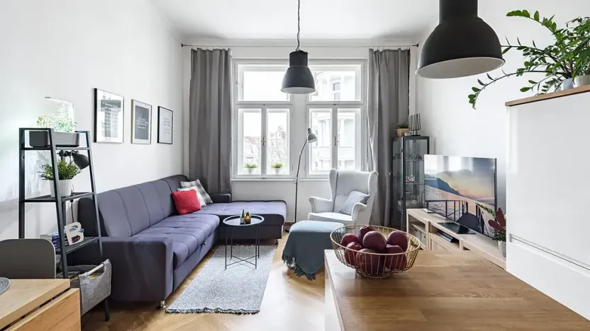 Pronájem bytu 2+kk, Praha - Nusle, náměstí Bratří Synků, 52 m2