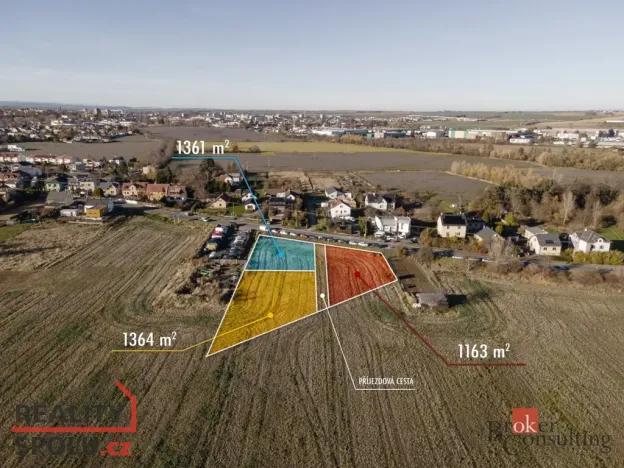 Prodej pozemku pro bydlení, Opava - Kylešovice, Divišova, 1163 m2