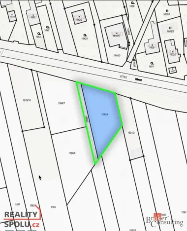Prodej pozemku pro bydlení, Opava - Kylešovice, Divišova, 1163 m2