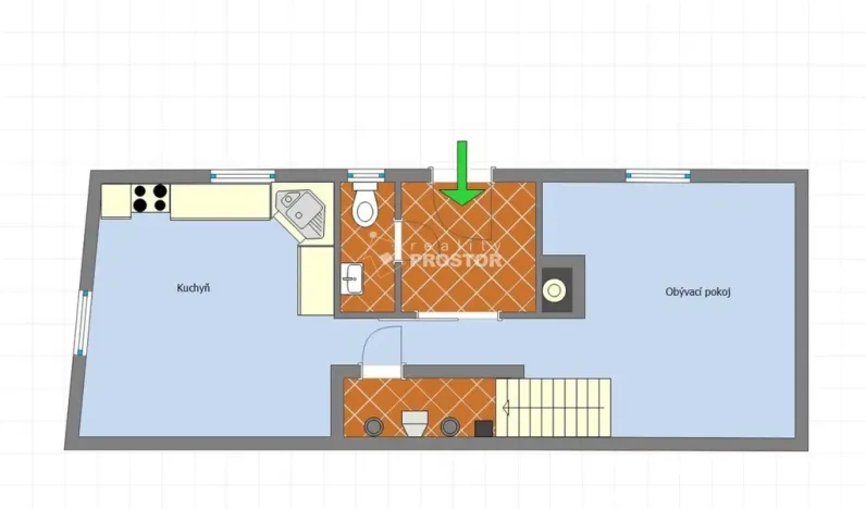 Prodej rodinného domu, Slaný - Trpoměchy, 120 m2