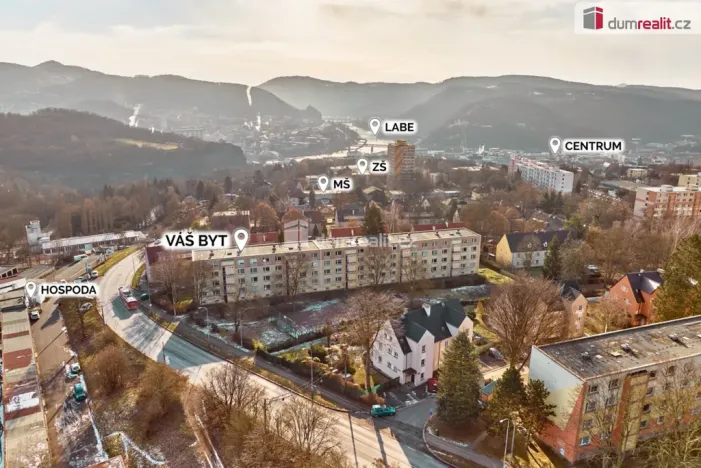 Prodej bytu 3+1, Ústí nad Labem - Ústí nad Labem-centrum, Ženíškova, 65 m2