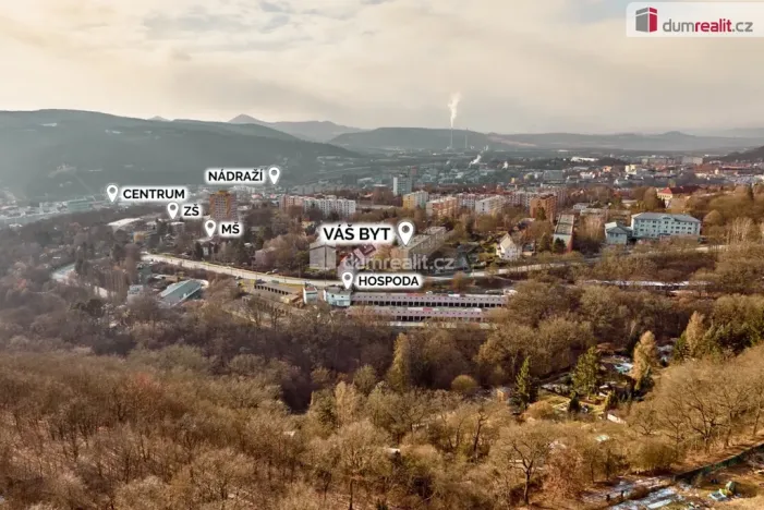 Prodej bytu 3+1, Ústí nad Labem - Ústí nad Labem-centrum, Ženíškova, 65 m2
