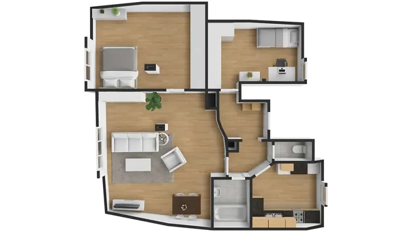 Prodej bytu 3+1, Olomouc, Chválkovická, 92 m2