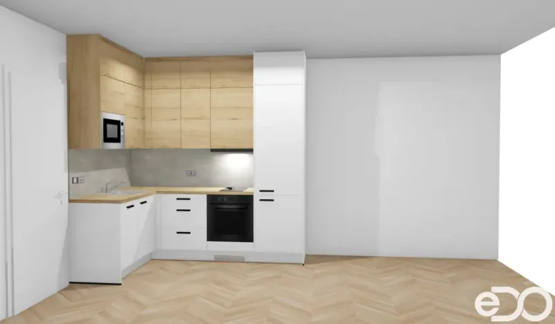 Pronájem bytu 1+kk, Praha - Hostavice, Českobrodská, 31 m2