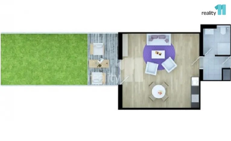 Pronájem bytu 1+kk, Jesenice, Cedrová, 63 m2