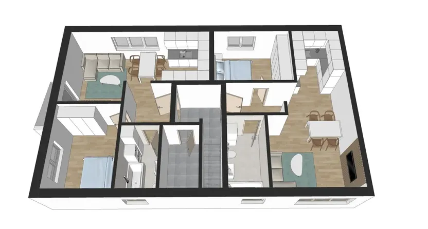 Prodej bytu 2+kk, Pravlov, 51 m2