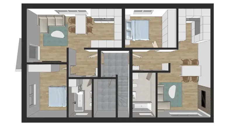 Prodej bytu 2+kk, Pravlov, 51 m2