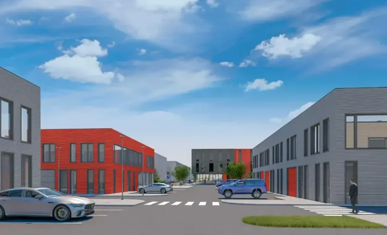 Pronájem skladu, Obříství, 2600 m2